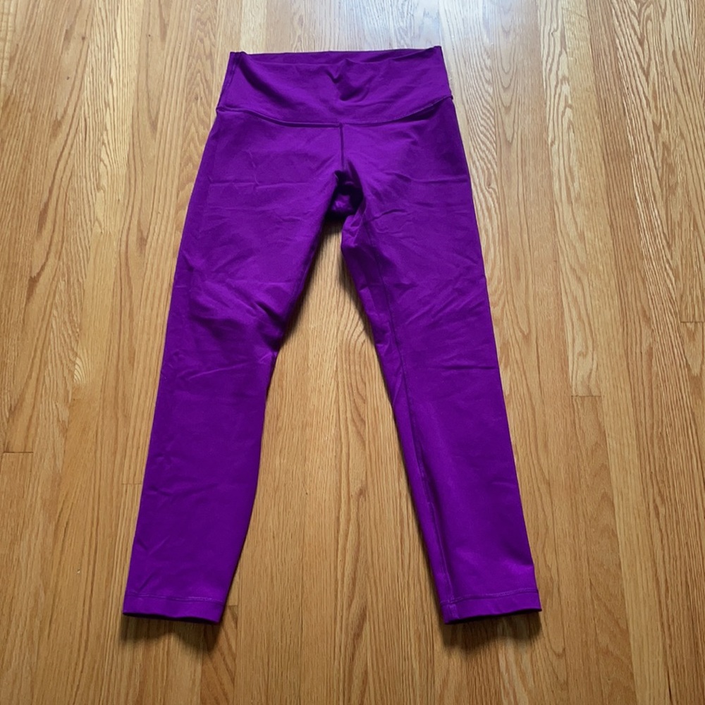 Lululemon Wunder Under High-Rise Purple Leggings Size 8